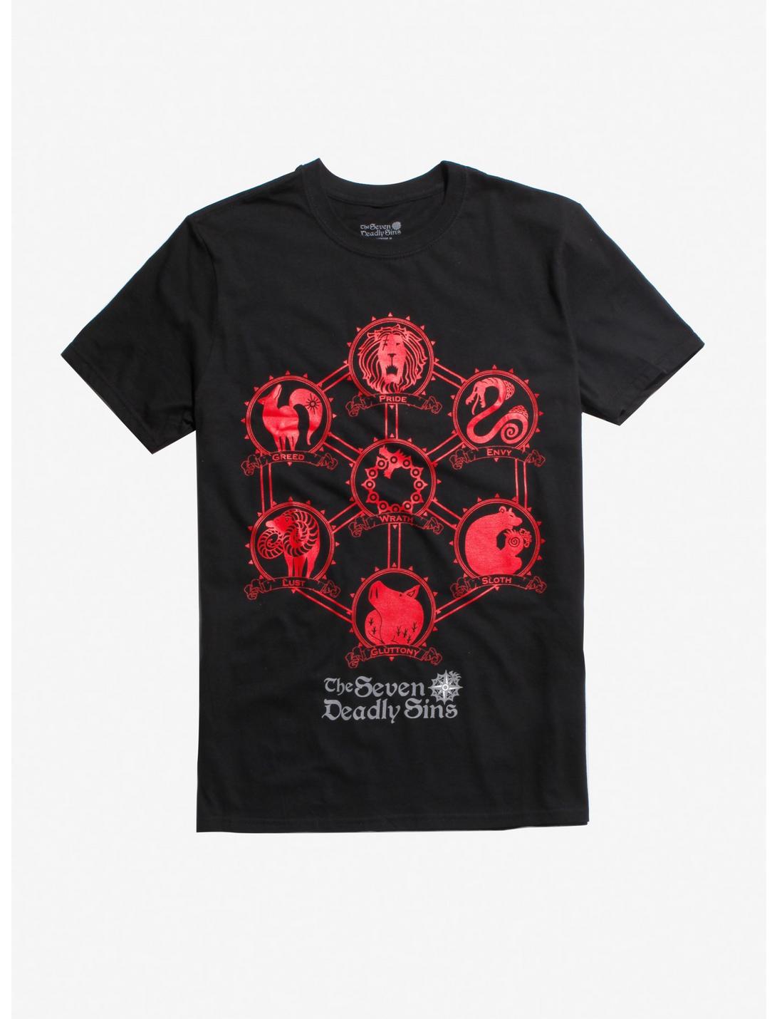 Seven Deadly Sins Anime Manga - Dragon Sin Of Gluttony T-Shirt Seven Deadly Sins Anime Manga - Dragon Sin Of Gluttony T-Shirt