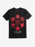 The Seven Deadly Sins Beast Symbols T-Shirt, RED, hi-res