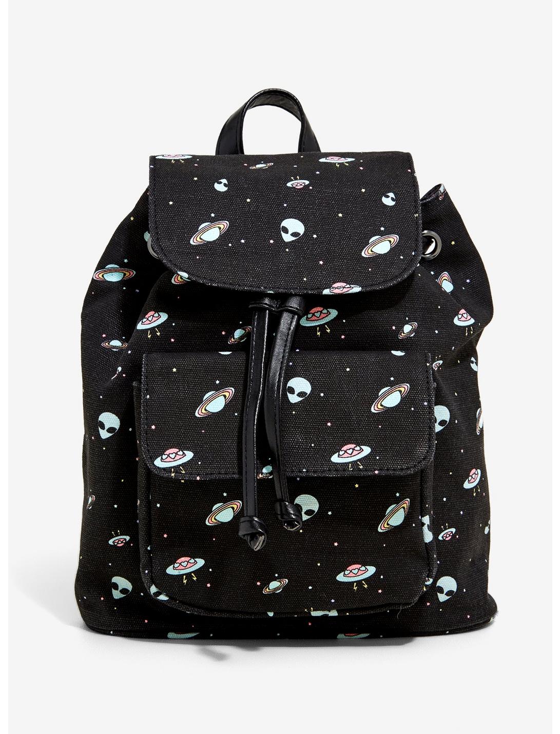 Alien Canvas Mini Slouch Backpack, , hi-res