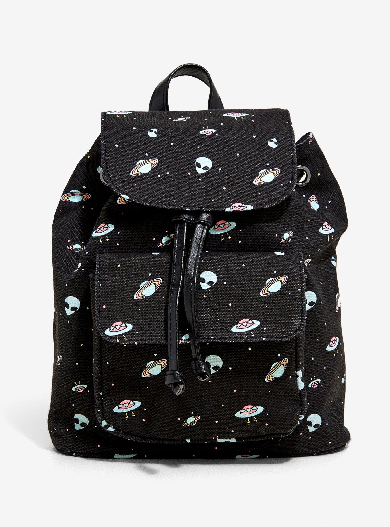 Alien Canvas Mini Slouch Backpack, , hi-res