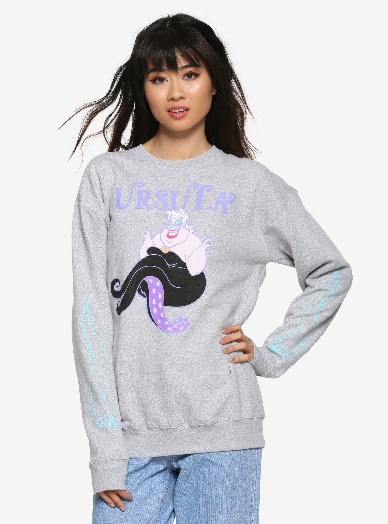 Disney The Little Mermaid Ursula & Eels Girls Sweatshirt, MULTI, hi-res