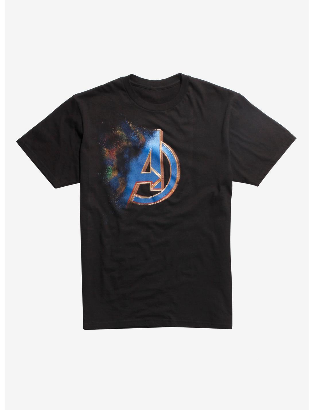 Marvel Avengers: Endgame Dust Logo T-Shirt Hot Topic Exclusive, MULTI, hi-res