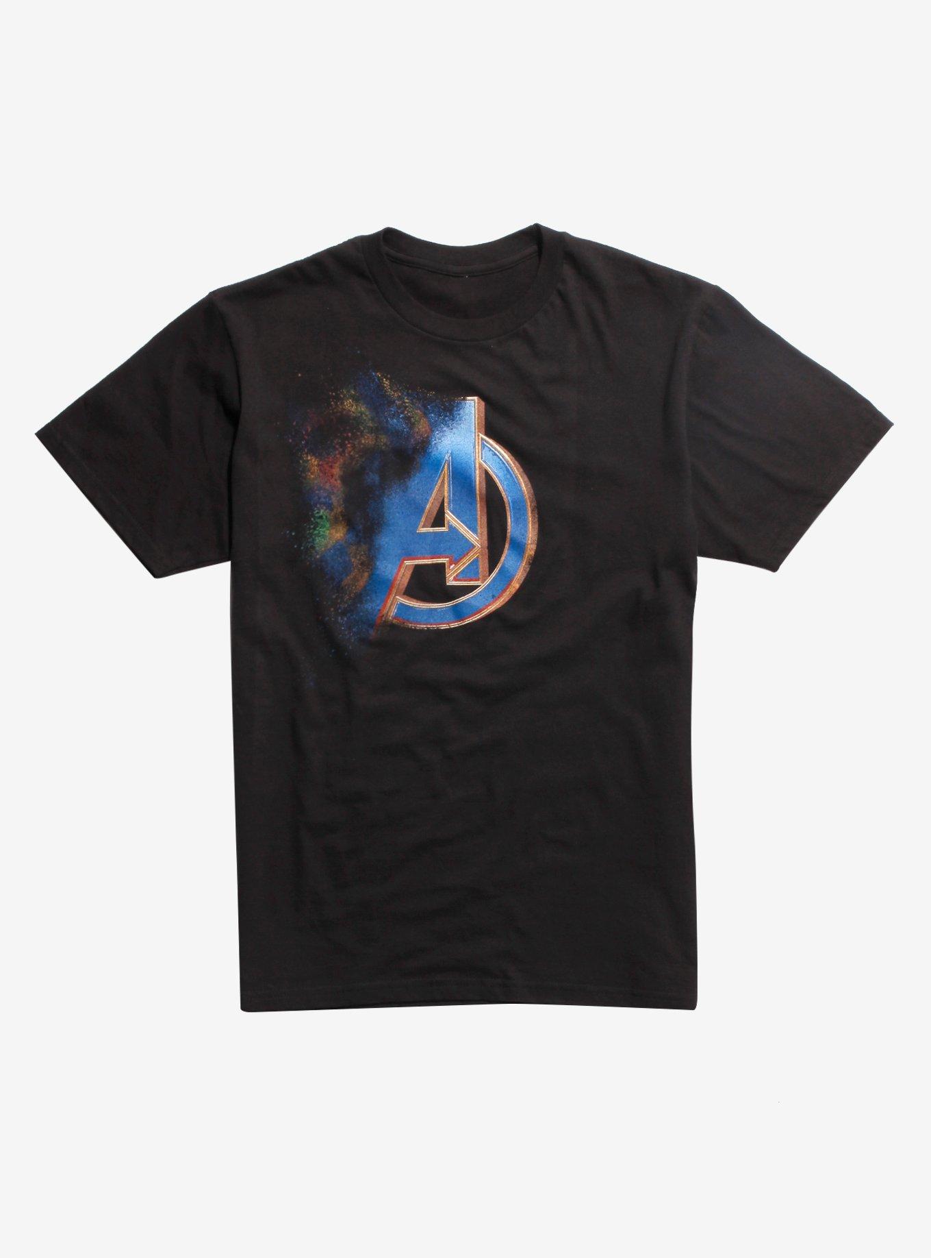 Marvel Avengers: Endgame Dust Logo T-Shirt Hot Topic Exclusive, MULTI, hi-res