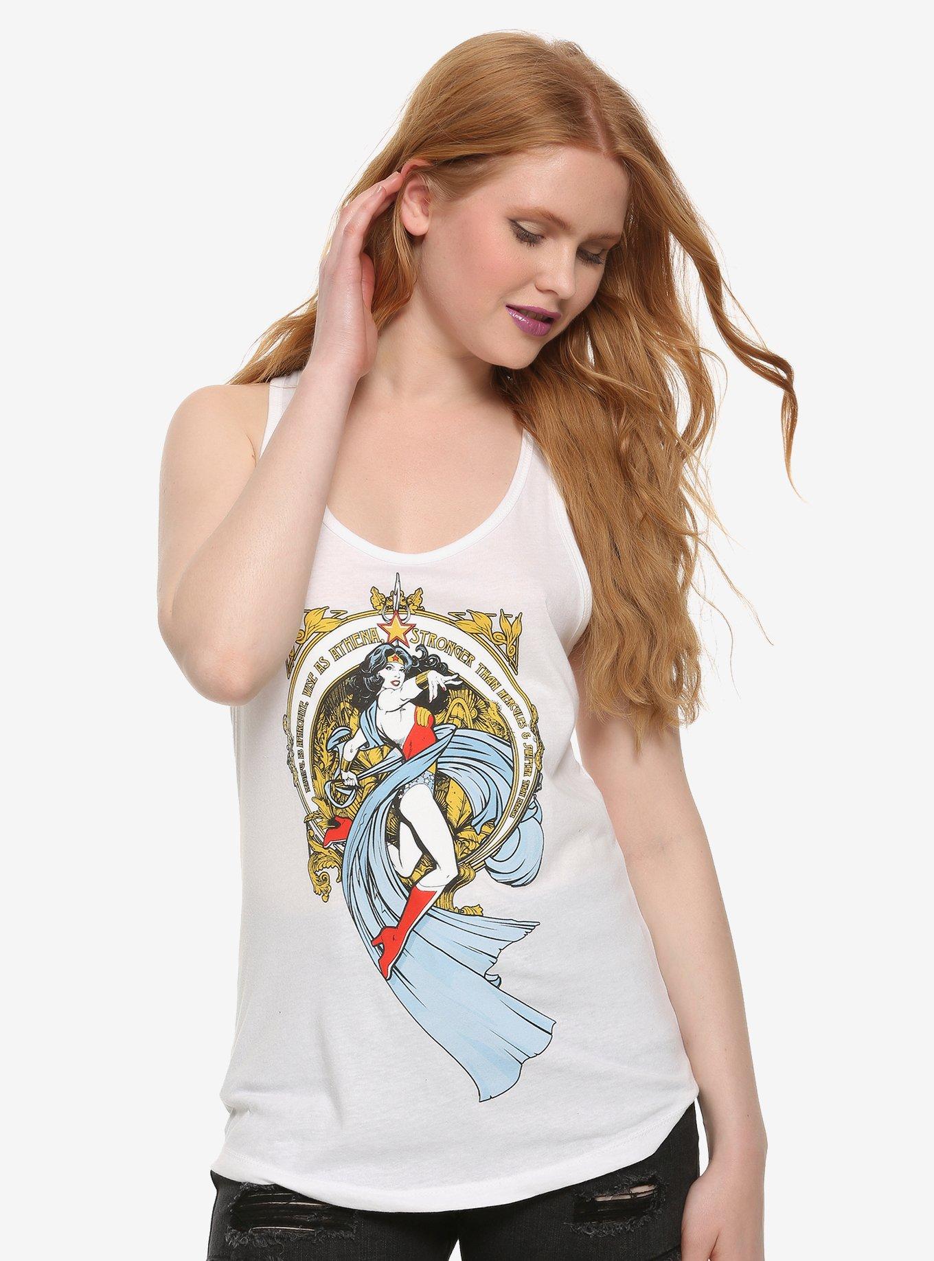 DC Comics Wonder Woman Classic Girls Tank Top, MULTI, hi-res