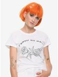 L'Amour Est La Mort Girls T-Shirt, WHITE, hi-res