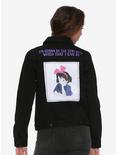 Her Universe Studio Ghibli Kiki's Delivery Service Best Witch Black Denim Jacket, MULTI, hi-res