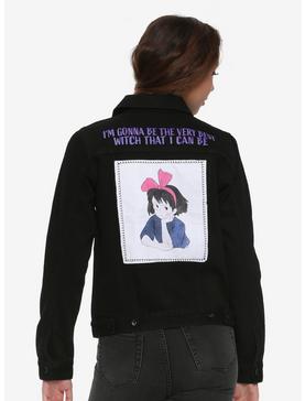 Her Universe Studio Ghibli Kiki's Delivery Service Best Witch Black Denim Jacket, , hi-res