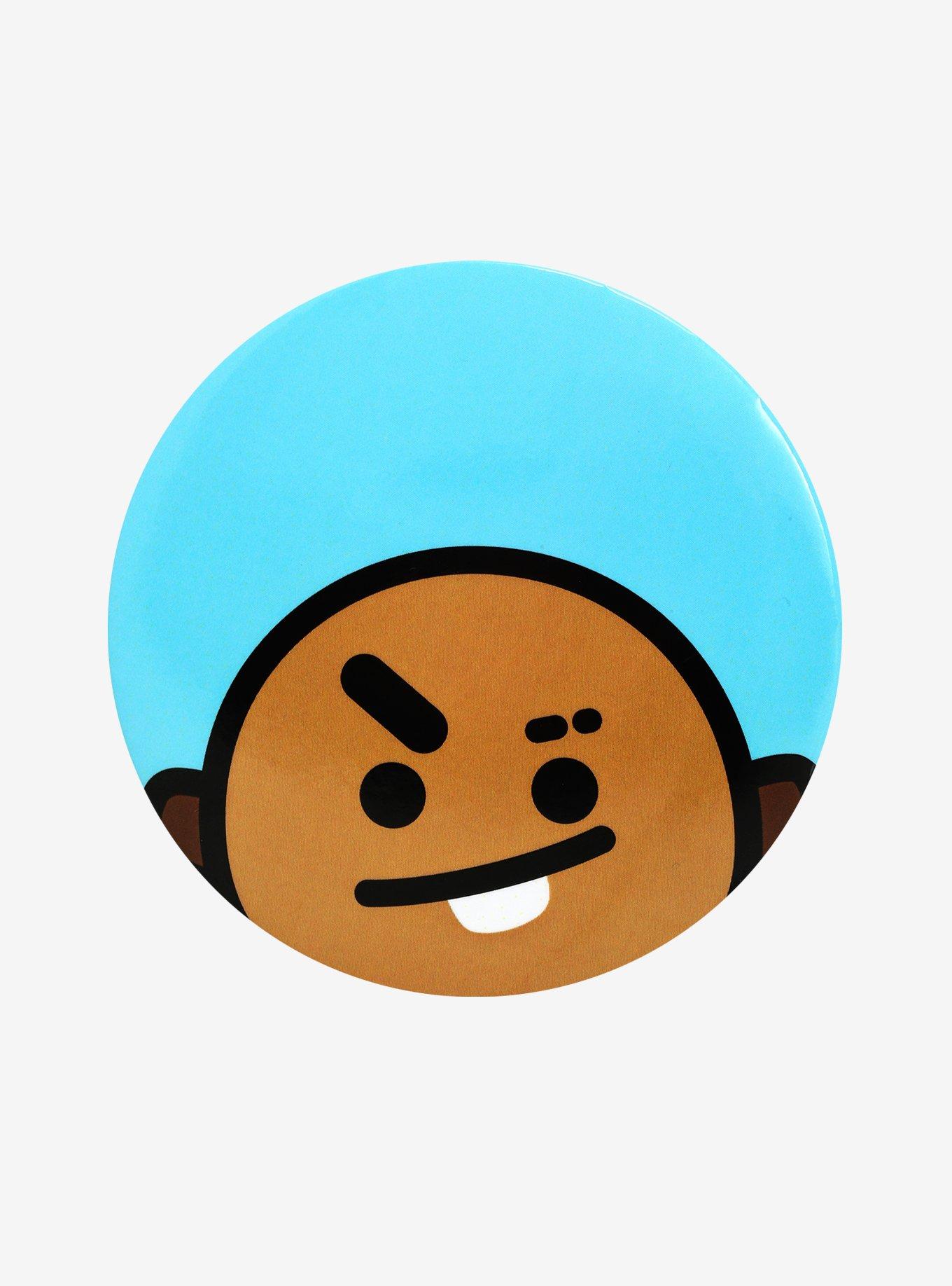 BT21 Shooky Character Button, , hi-res
