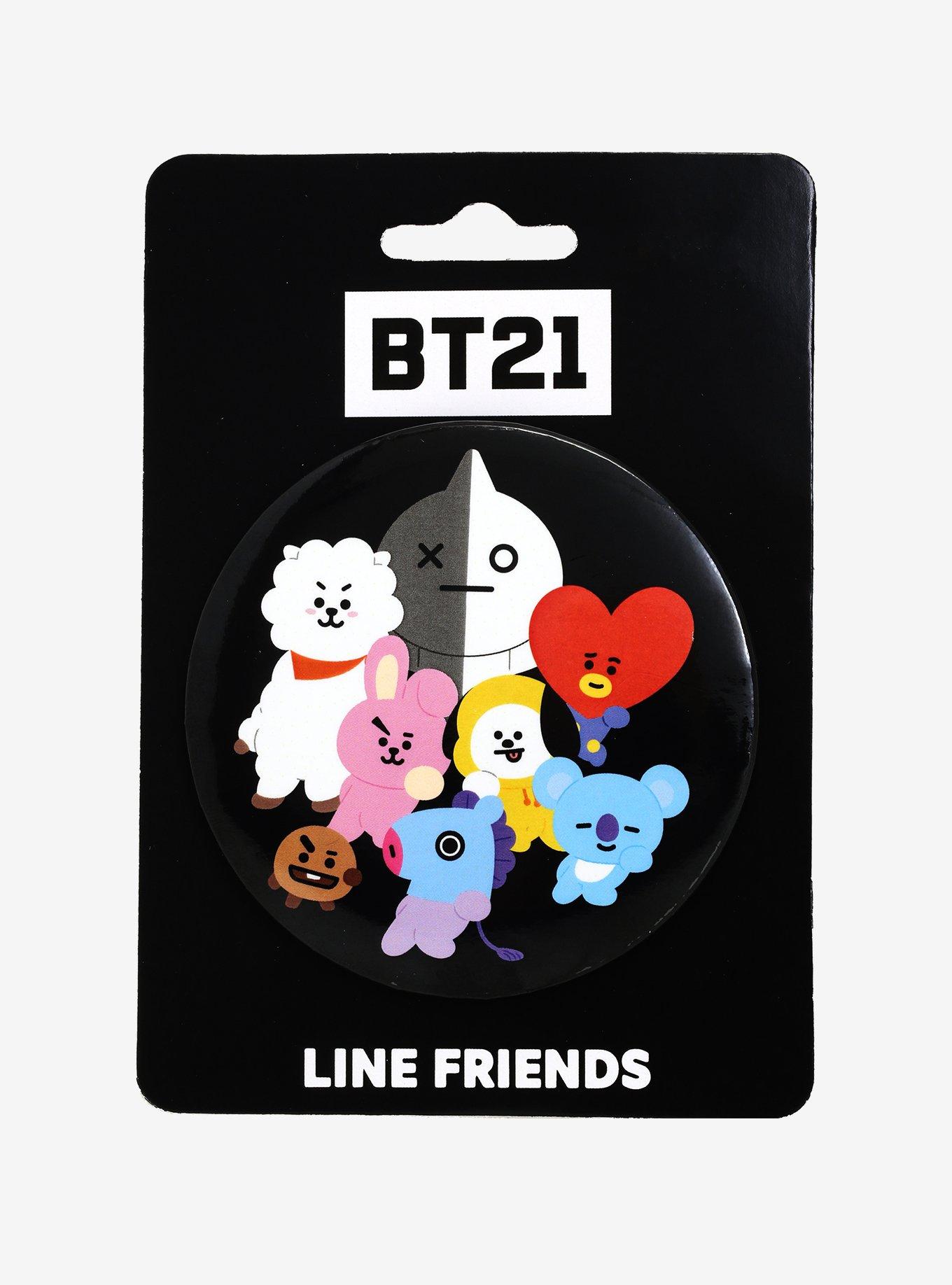 BT21 Group Dance Moves Button, , hi-res