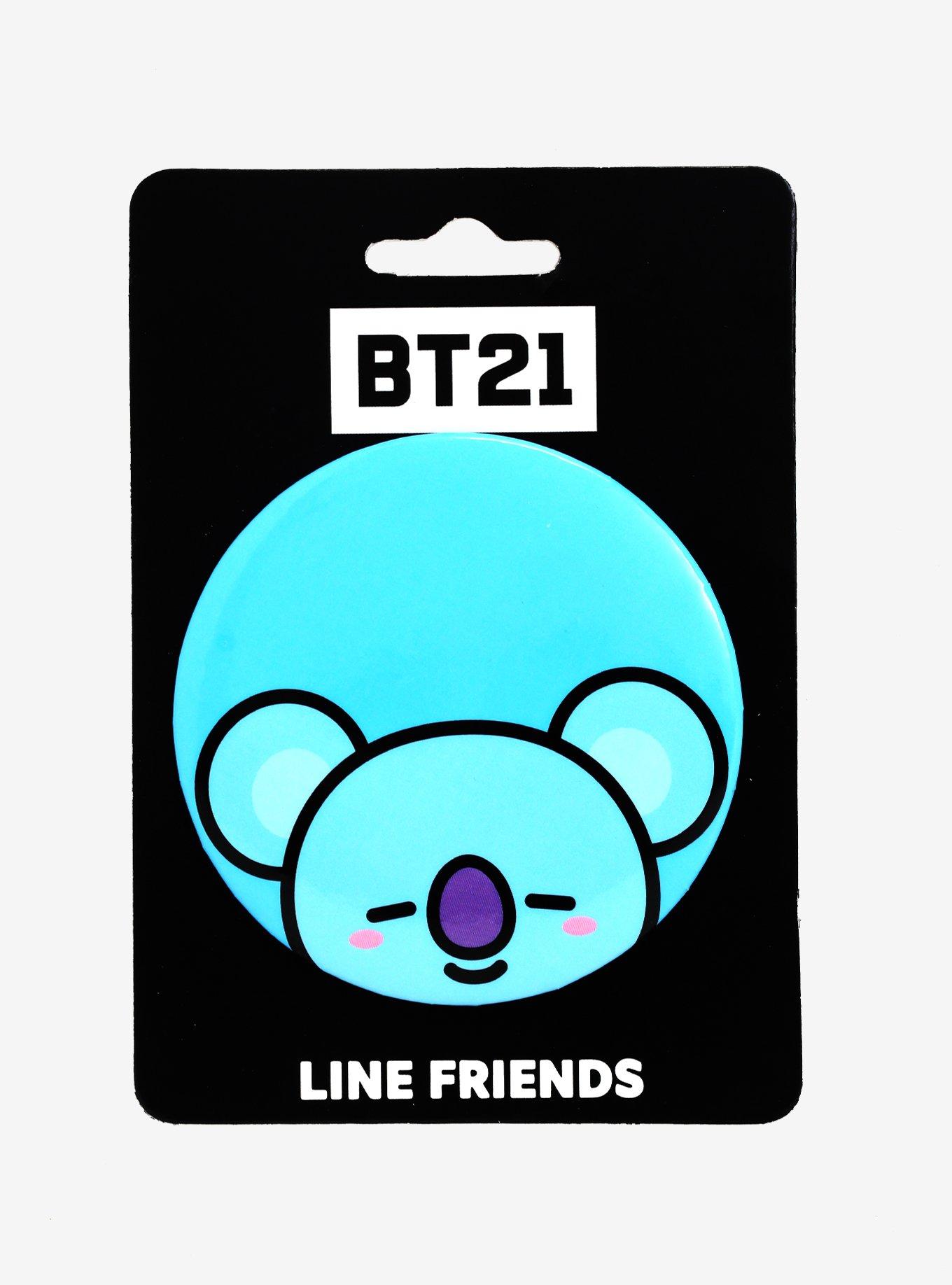 BT21 Koya Character Button, , hi-res