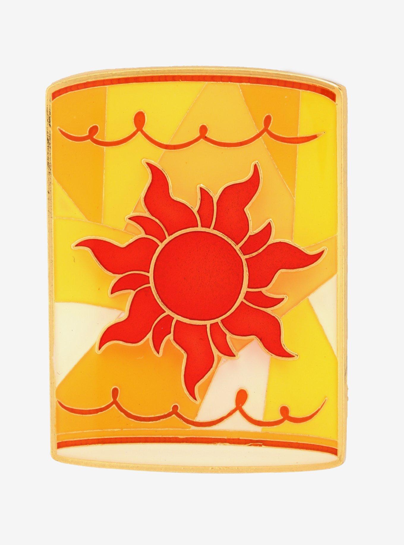 Loungefly Disney Tangled Stained Glass Lantern Enamel Pin - BoxLunch Exclusive, , hi-res