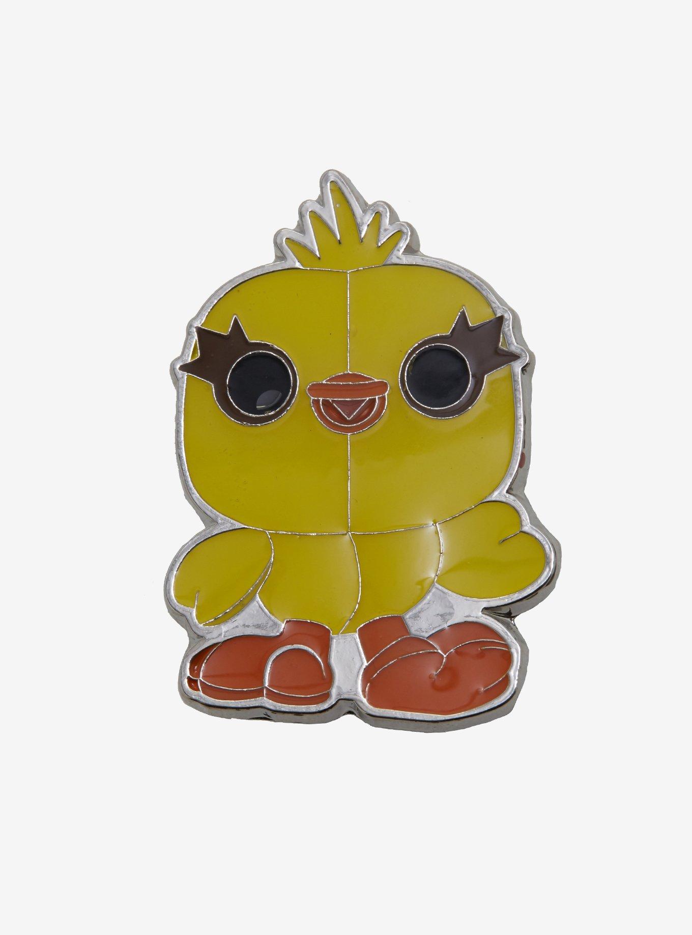 Funko Pop! Disney Pixar Toy Story 4 Ducky Enamel Pin - BoxLunch Exclusive, , hi-res