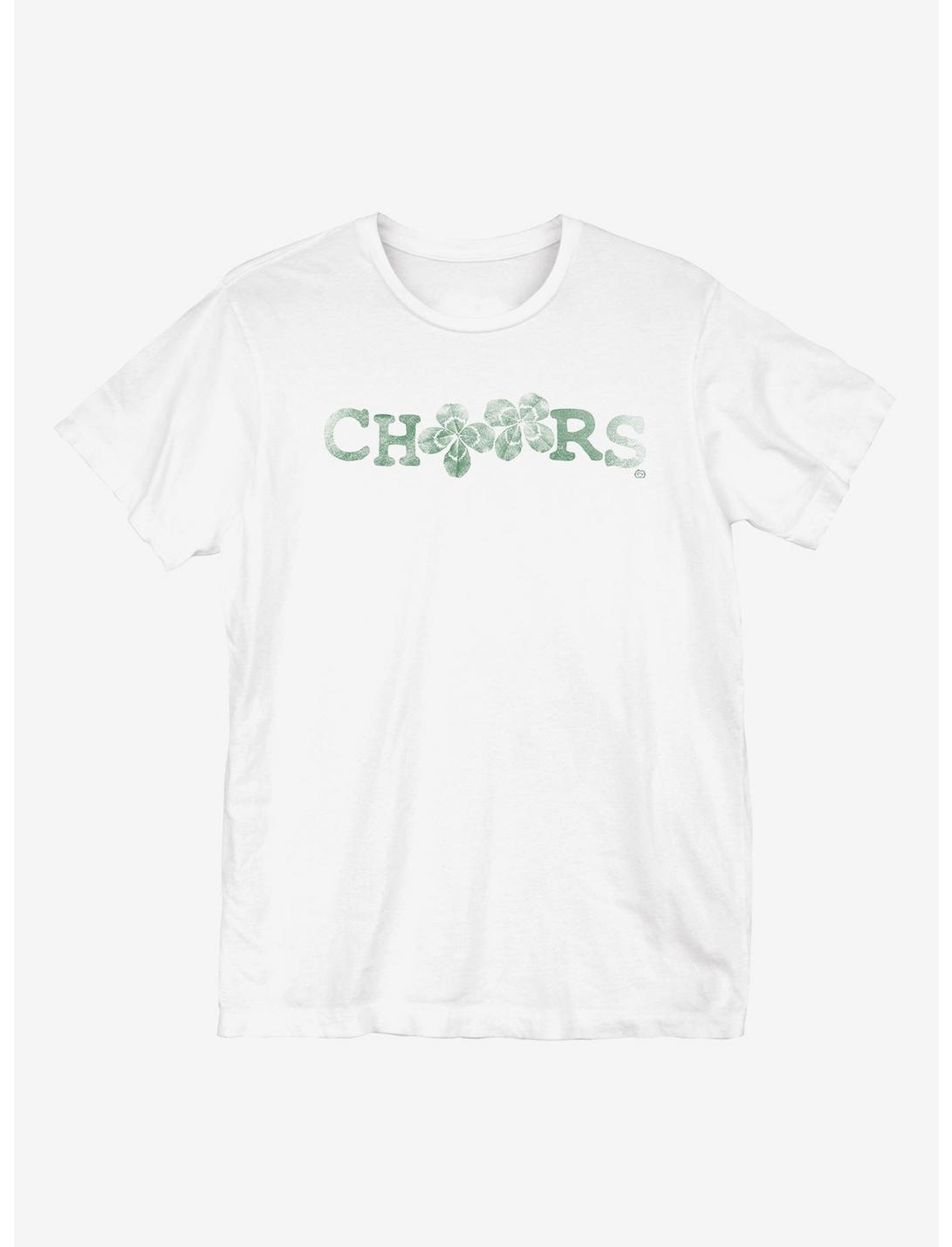 St. Patrick's Day Cheers Luck T-Shirt, WHITE, hi-res