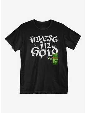 St. Patrick's Day Invest In Gold T-Shirt, , hi-res