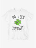 St. Patrick's Day Luck Yourself T-Shirt, HEATHER GREY, hi-res