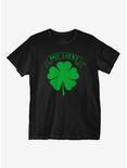 St. Patrick's Day Mo Lucky T-Shirt, BLACK, hi-res
