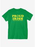 St. Patrick's Day Proud Irish T-Shirt, KELLY GREEN, hi-res