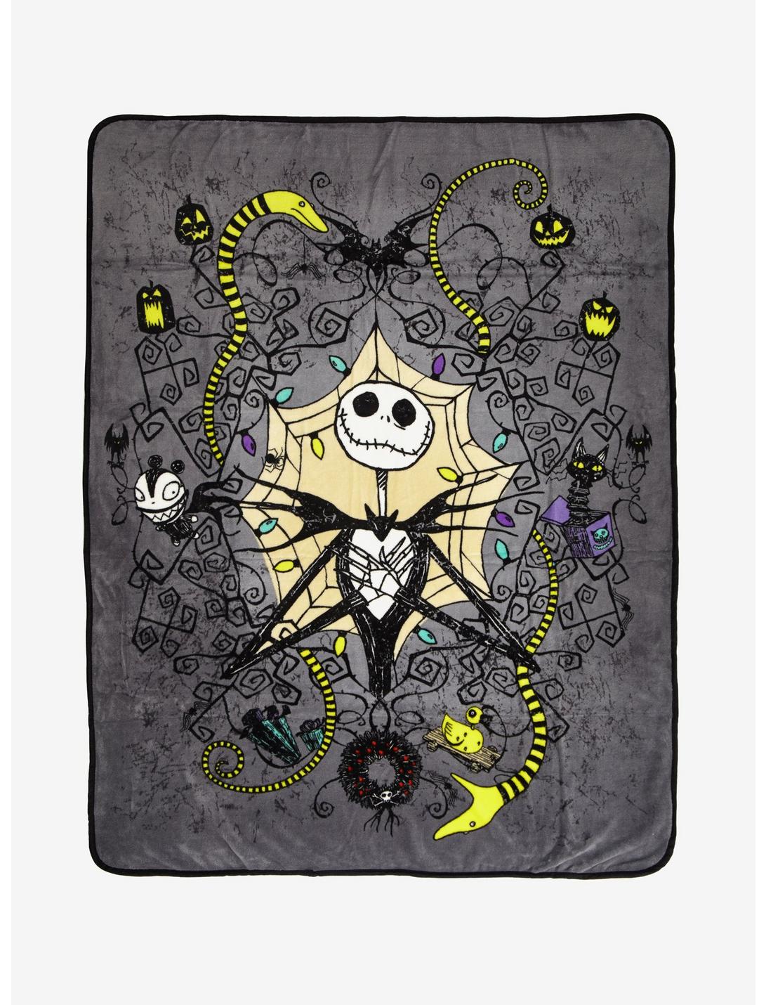 The Nightmare Before Christmas Jack Toys Throw Blanket, , hi-res