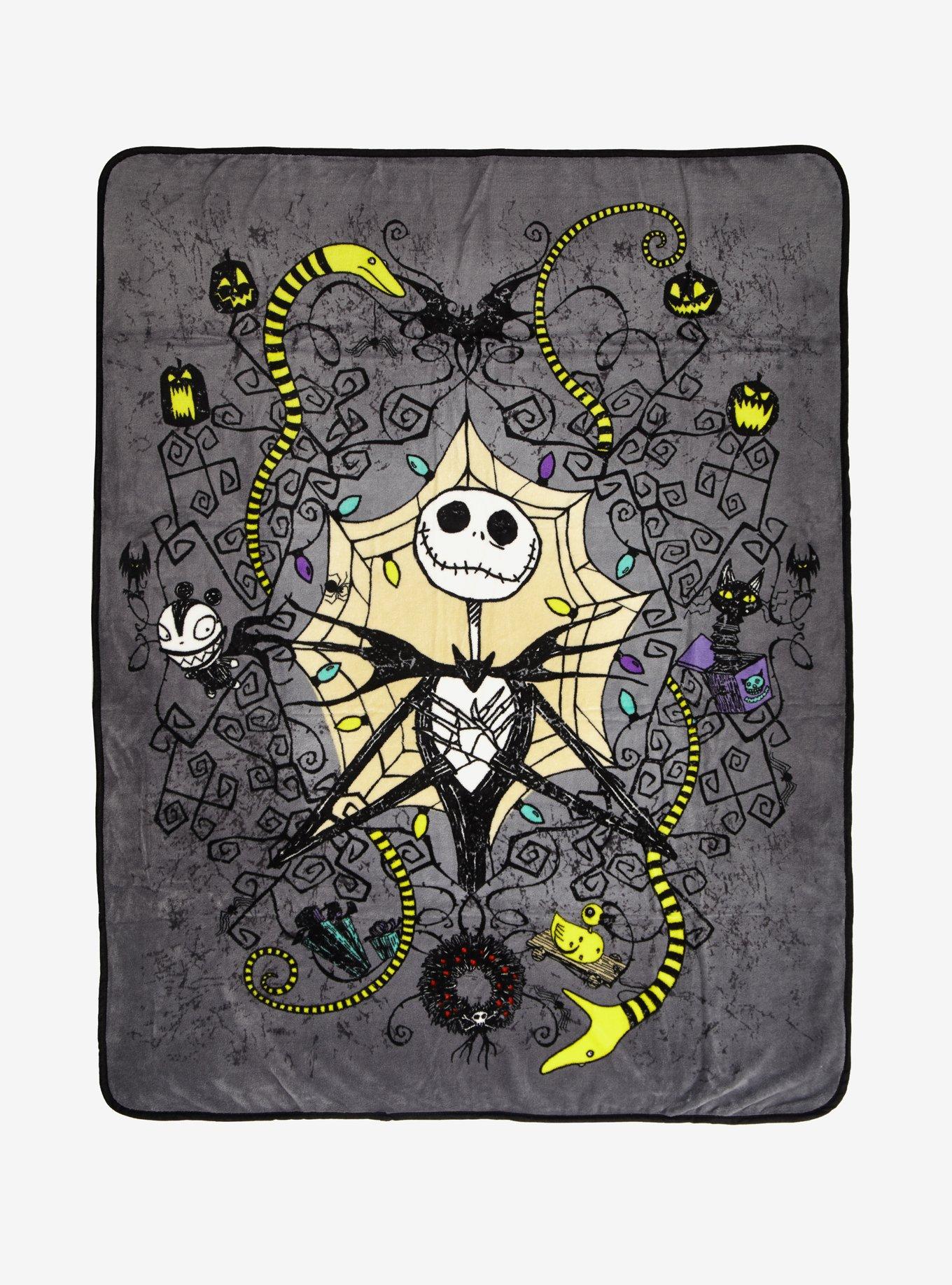 The Nightmare Before Christmas Jack Toys Throw Blanket, , hi-res