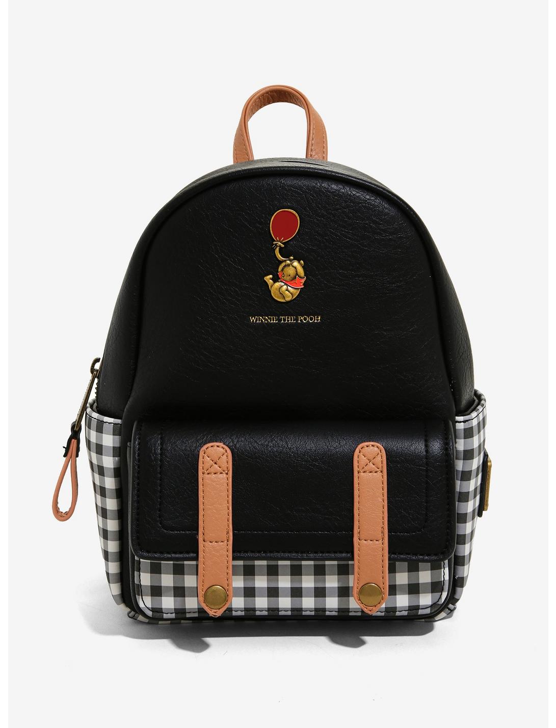 Loungefly Disney Winnie the Pooh Plaid Mini Backpack - BoxLunch Exclusive, , hi-res