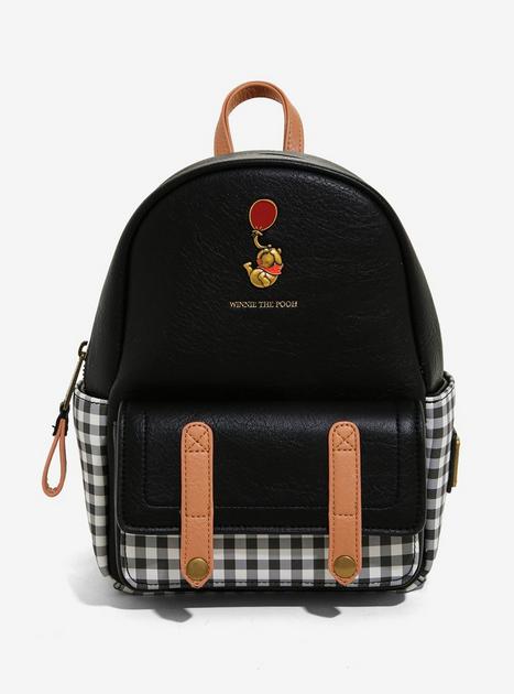 ISO Pooh checkered loungefly bag Winnie the Pooh Gingham Cosplay Mini Backpack main image 2