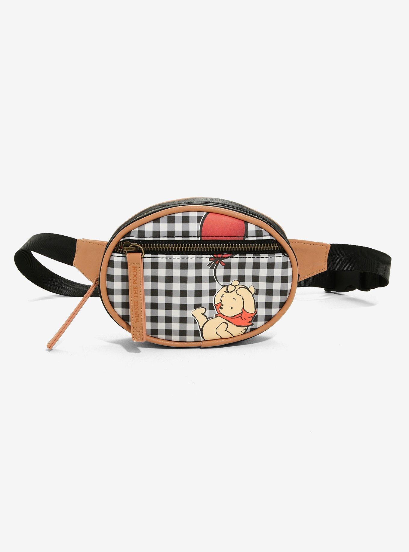 Loungefly Disney Winnie the Pooh Plaid Fanny Pack BoxLunch Exclusive