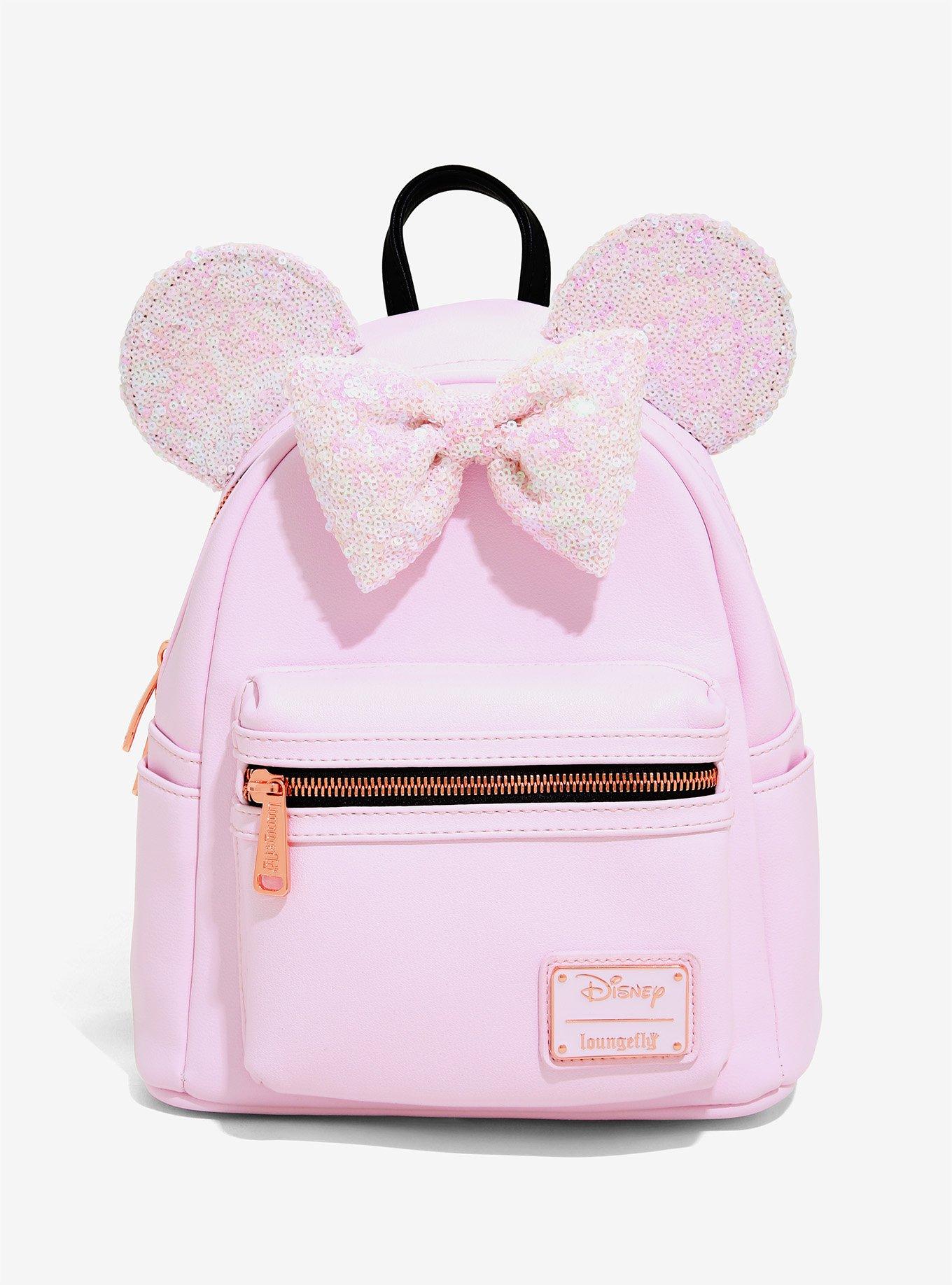 Our Universe Disney Minnie Mouse Floral Ears Light-Up Mini Backpack -  BoxLunch Exclusive