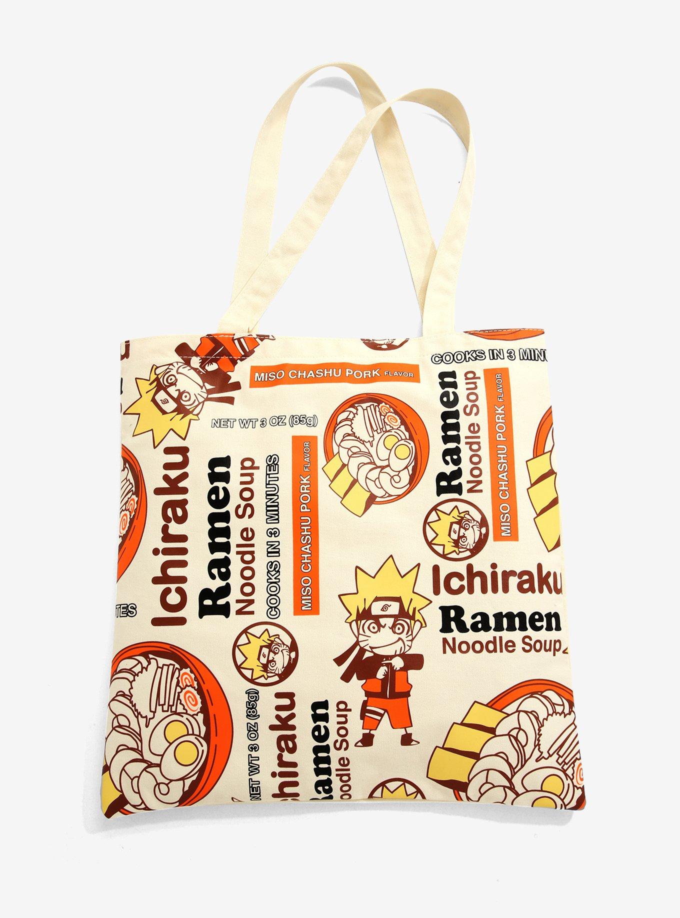 Naruto Ichiraku Ramen Tote Bag - BoxLunch Exclusive, , hi-res