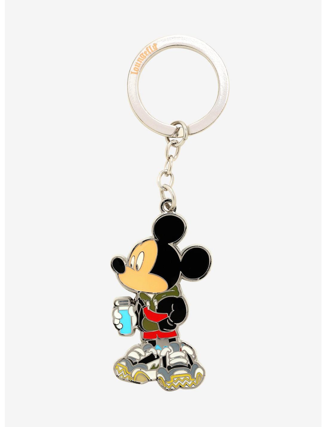 Loungefly Disney Mickey Mouse Streetwear Enamel Keychain - BoxLunch Exclusive, , hi-res