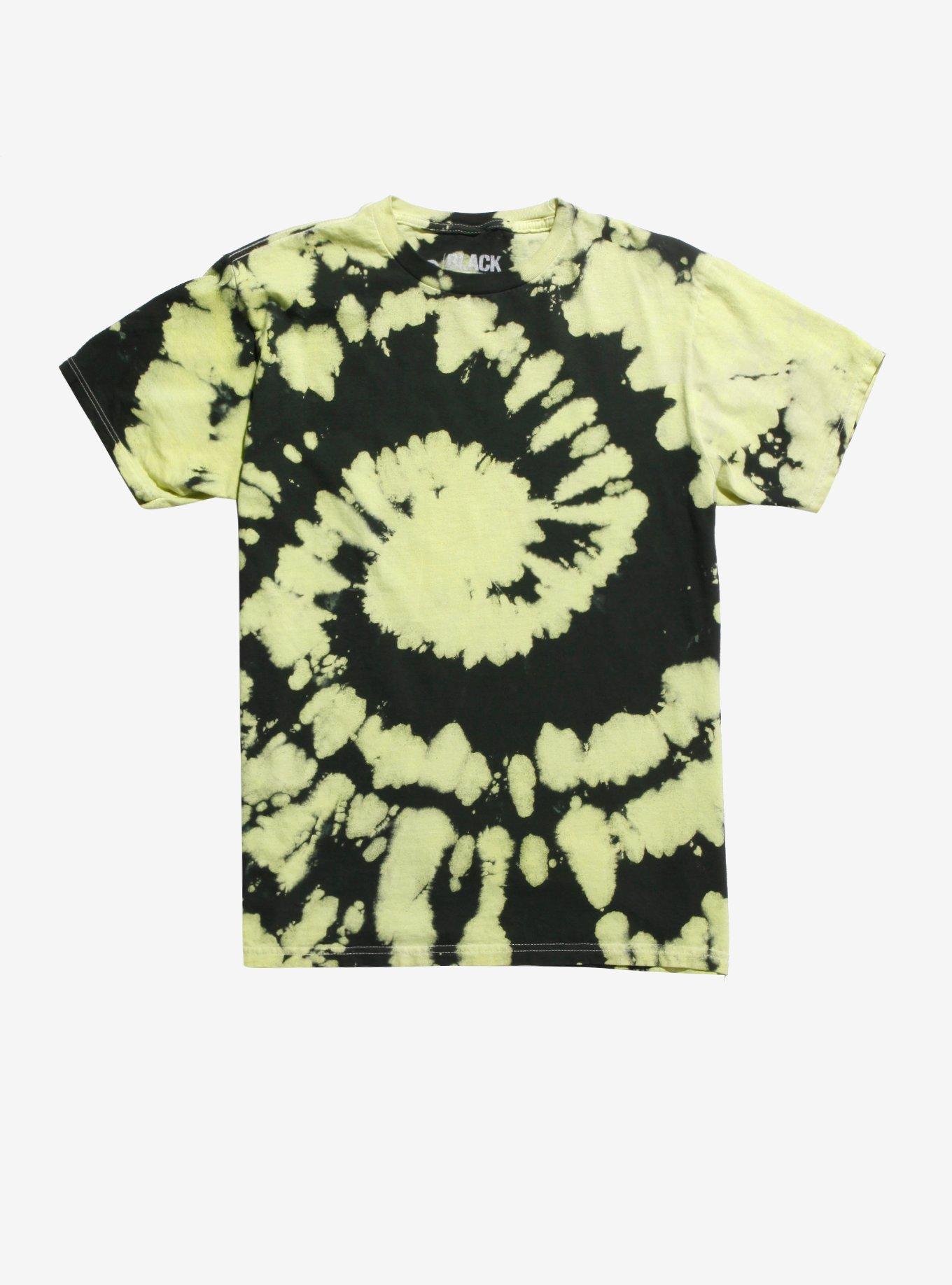 Yellow Tie-Dye T-Shirt, YELLOW, hi-res