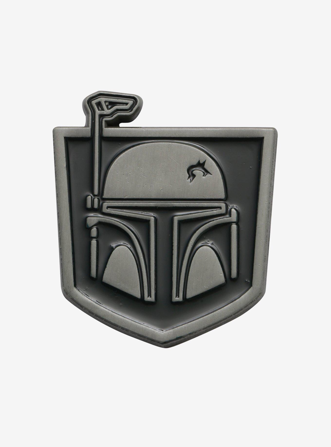 Star Wars Boba Fett Metal Enamel Pin, , hi-res