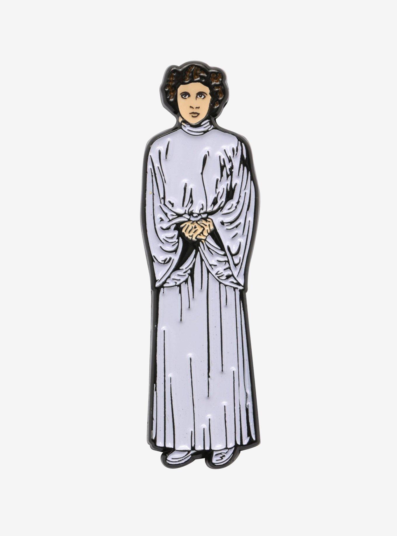 Star Wars Princess Leia Enamel Pin, , hi-res