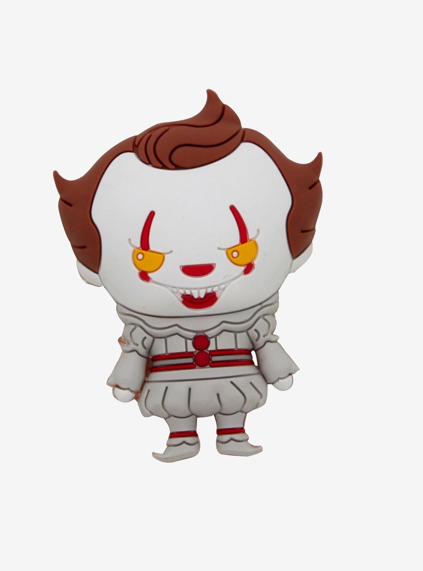 Pennywise 3D Foam Magnet - Creepy IT Movie Collectible & Fridge Decor