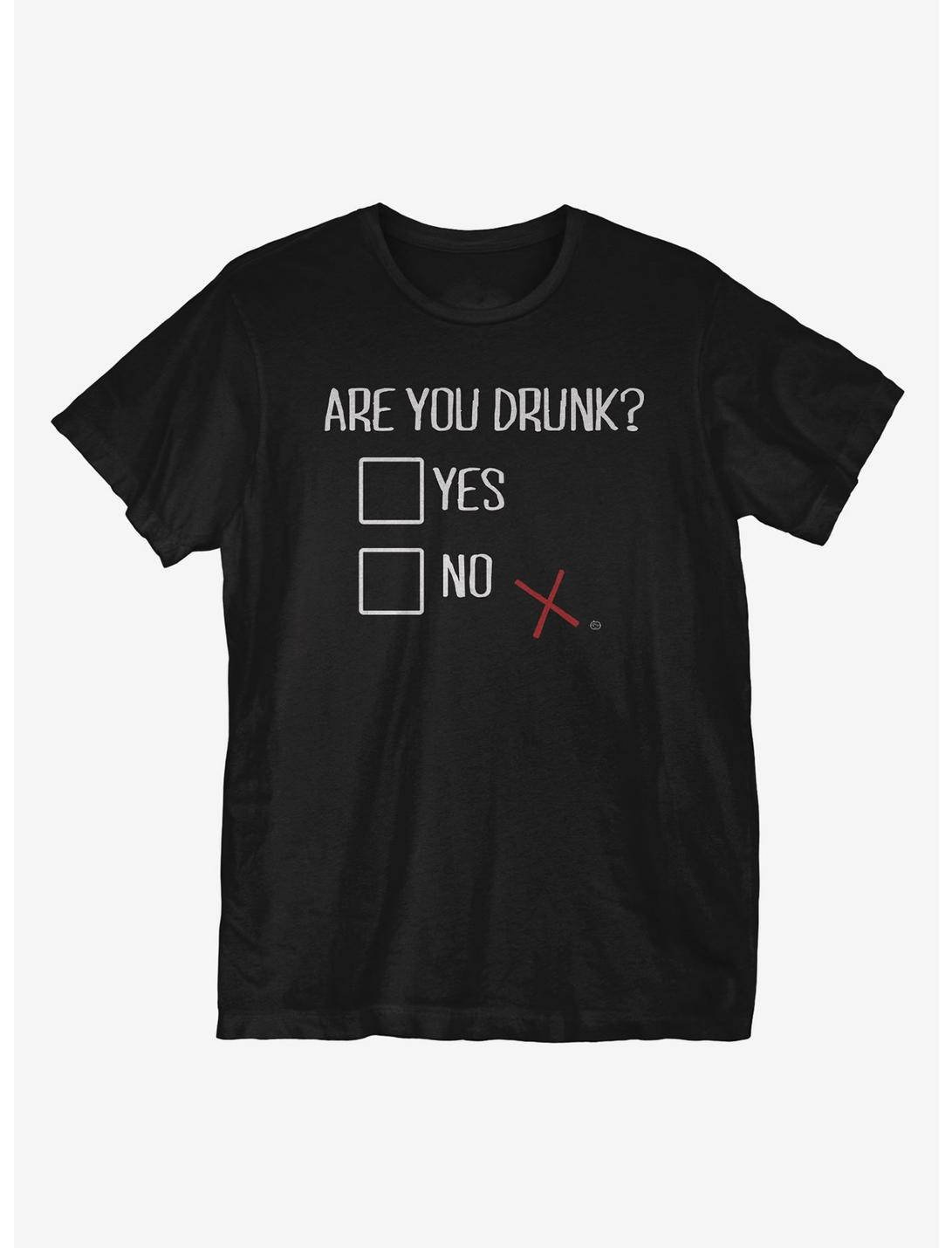 Are You Drunk T-Shirt, BLACK, hi-res