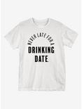 Drinking Date 2 T-Shirt, WHITE, hi-res