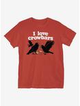 I Love Crow Bars T-Shirt, RED, hi-res