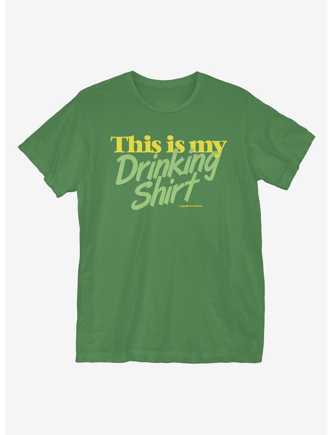 This Is My Drinking Shirt T-Shirt, KELLY GREEN, hi-res