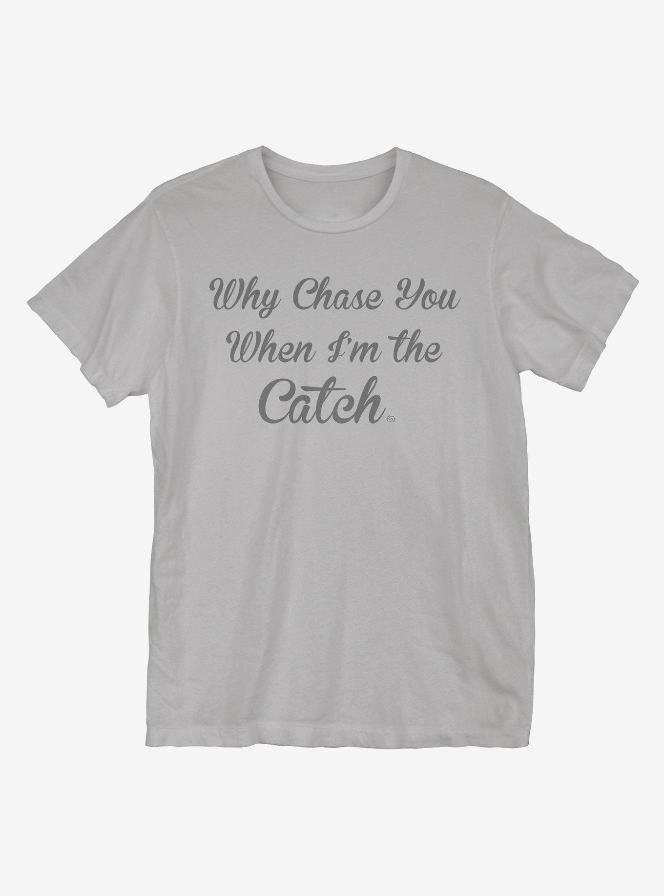 I'm The Catch T-Shirt, LIGHT GREY, hi-res