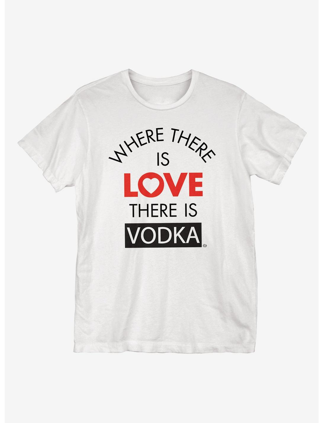 There Is Vodka T-Shirt, WHITE, hi-res