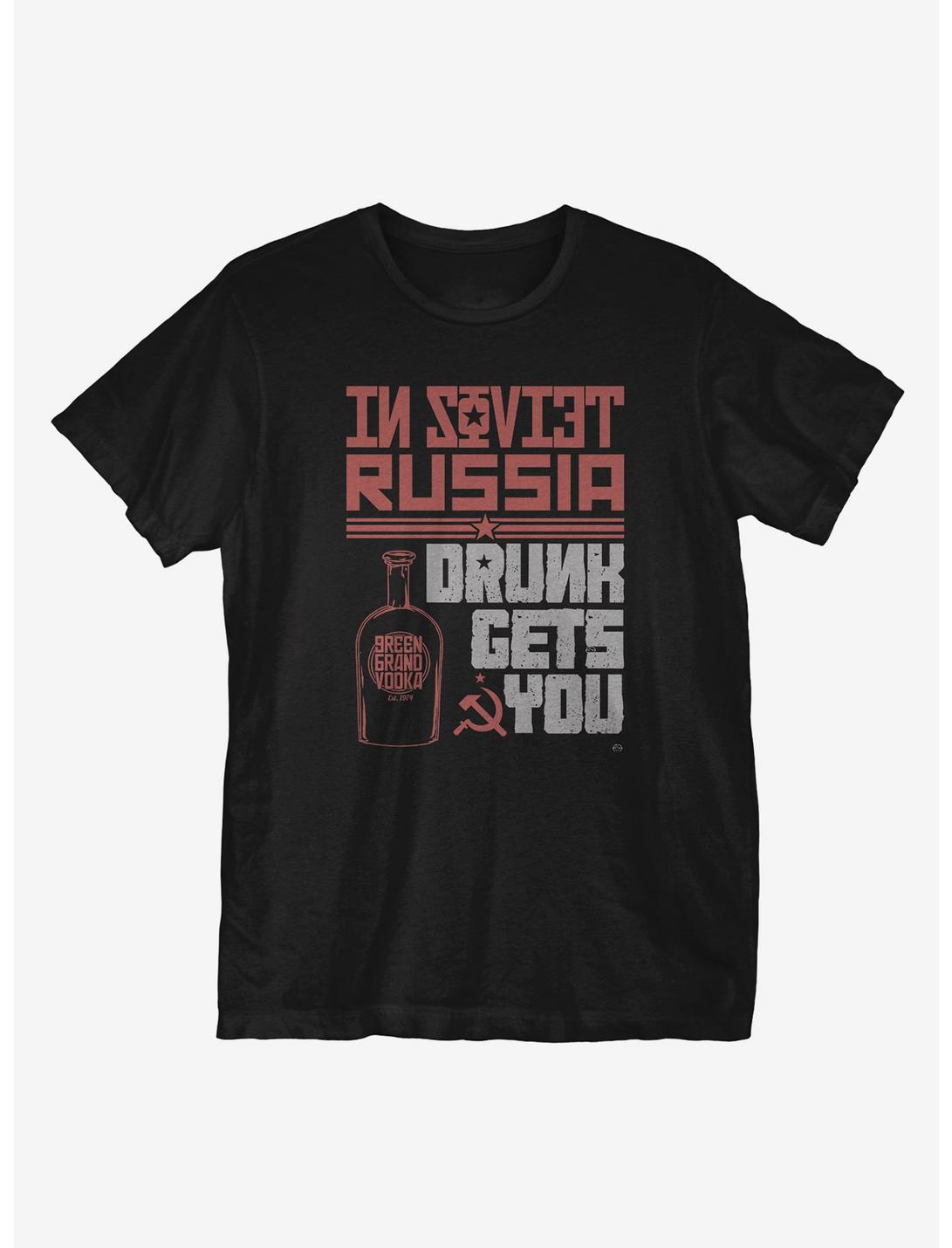 Drunk Gets You T-Shirt, BLACK, hi-res