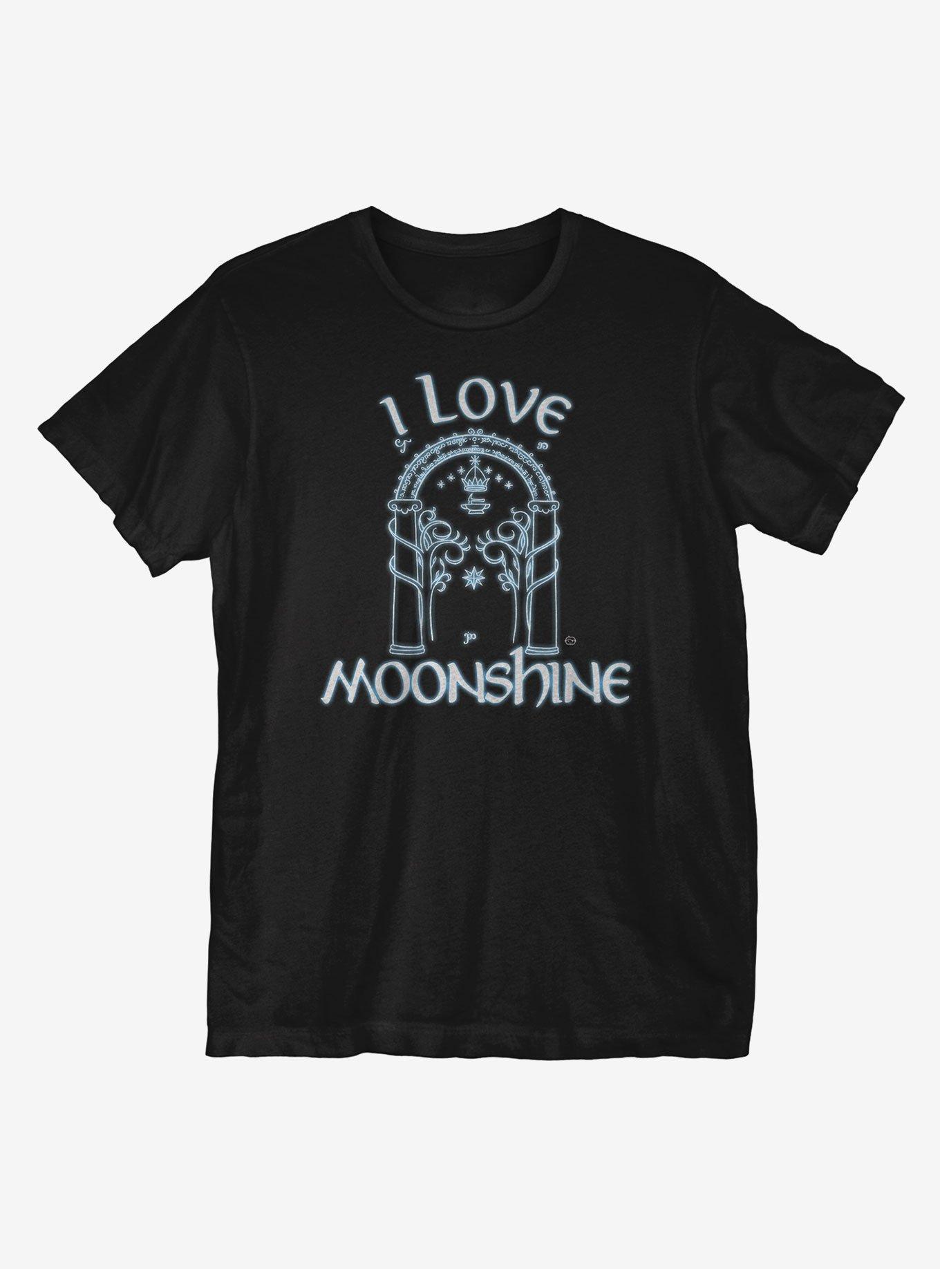 I Love Moonshine T-Shirt, BLACK, hi-res