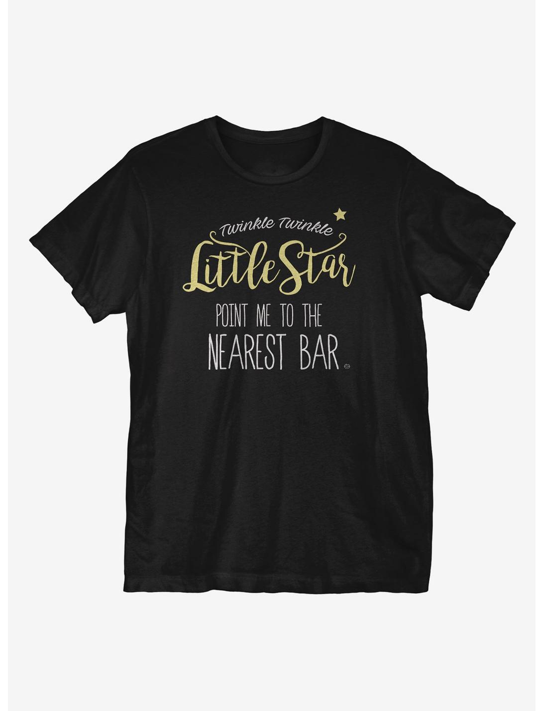 Twinkle Little Bar T-Shirt, BLACK, hi-res