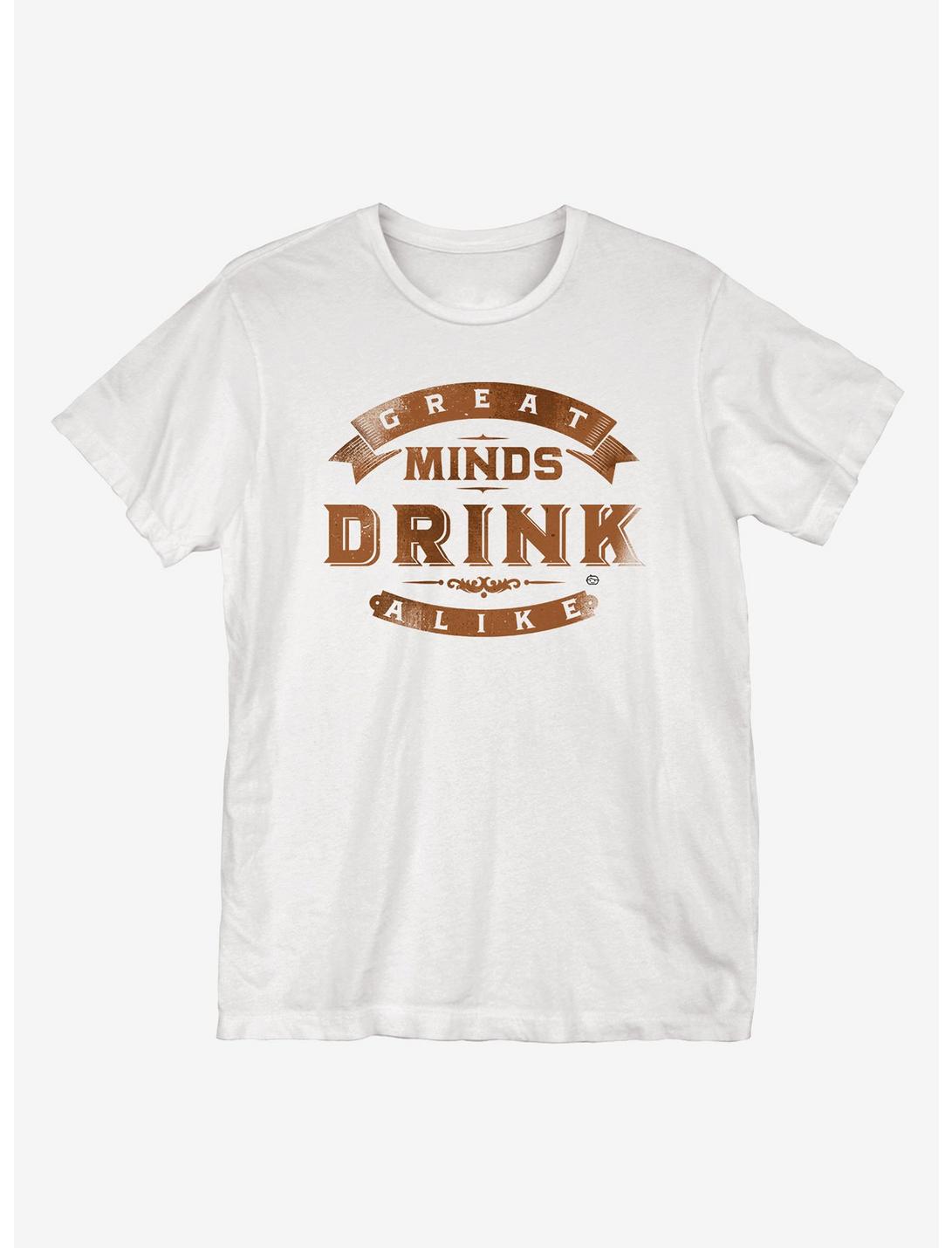 Plus Size Drink Alike T-Shirt, WHITE, hi-res