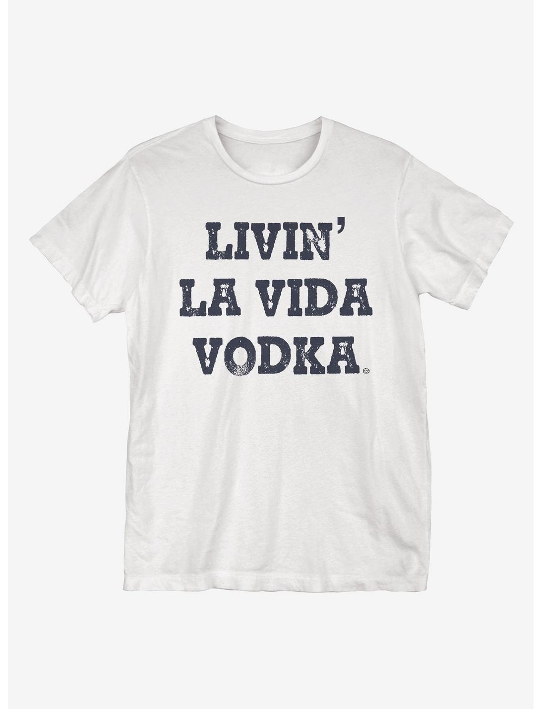La Vida Vodka T-Shirt, WHITE, hi-res