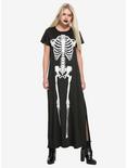 Skeleton Maxi Dress, BLACK, hi-res