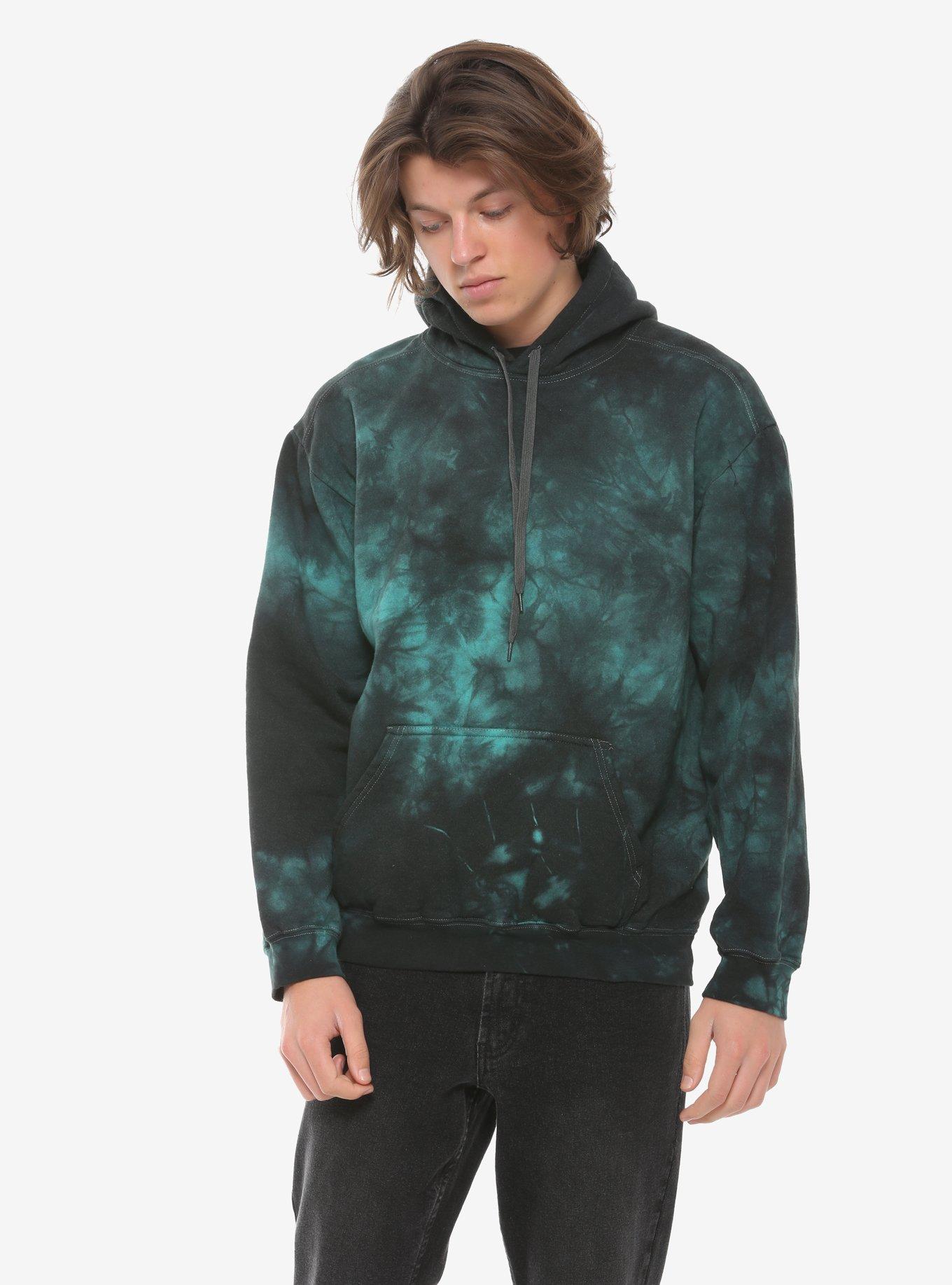 Teal Cloud Wash Hoodie, TEAL, hi-res