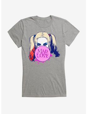 DC Comics Suicide Squad Harley Mad Love Girls T-Shirt, HEATHER, hi-res