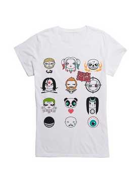 DC Comics Suicide Squad Cartoon Girls T-Shirt, , hi-res