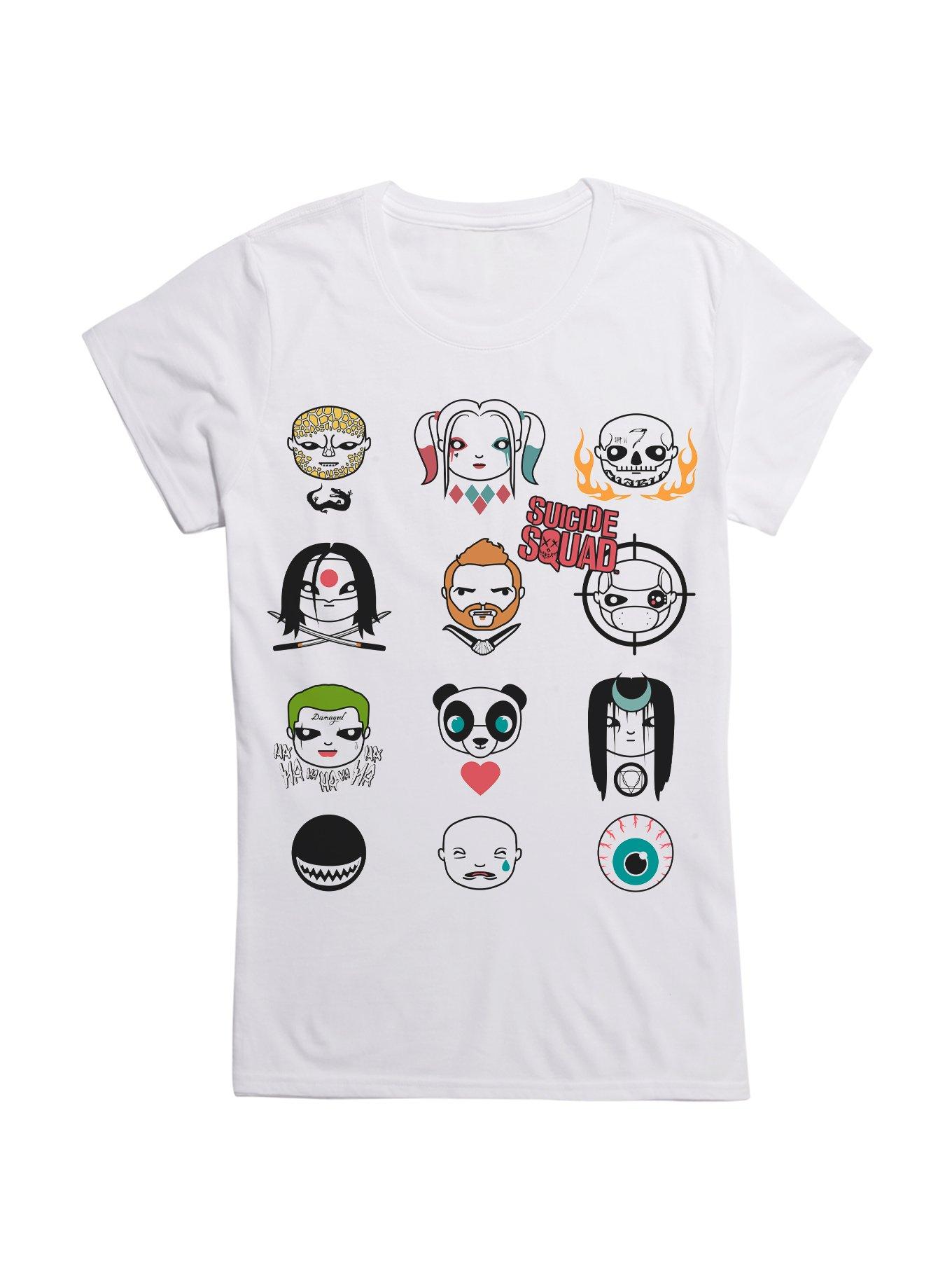 DC Comics Suicide Squad Cartoon Girls T-Shirt, , hi-res
