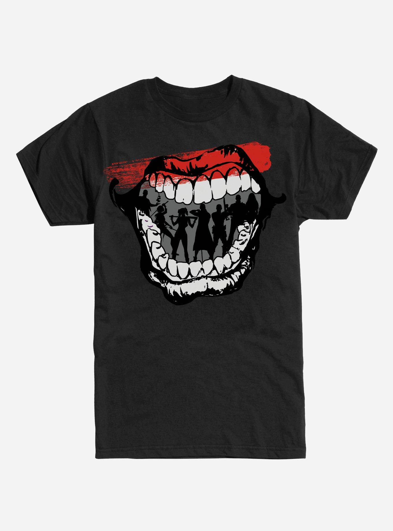 DC Comics Suicide Squad Mouth T-Shirt, , hi-res